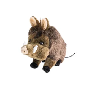 Peluche jabalí Nature de Brenne 21×24 cm
