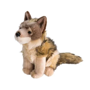 Peluche lobo Nature de Brenne 26×36 cm